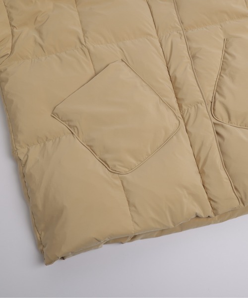 La-gemme（ラジェム）の「ストール付きダウンコート（ダウンジャケット/コート・レディース・アイボリー/ブラック/ベージュ・フリー）」の17枚目の写真