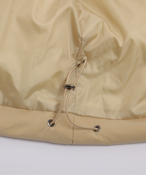 La-gemme（ラジェム）の「ストール付きダウンコート（ダウンジャケット/コート・レディース・アイボリー/ブラック/ベージュ・フリー）」の19枚目の写真