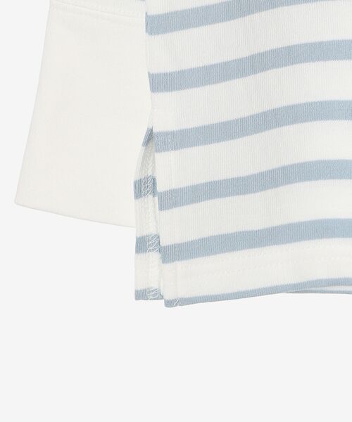 le.coeur blanc(ルクールブラン)の「ボーダーキリカエパネルカットソー(Tシャツ/カットソー・レディース・ブルー系その他3/ベージュ系その他2・38)」の5枚目の写真