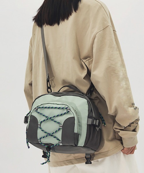 Miniministore(ミニミニストア)の「ショルダーバッグ レディース 男女兼用(ショルダーバッグ・レディース・ミント・フリー)」の1枚目の写真