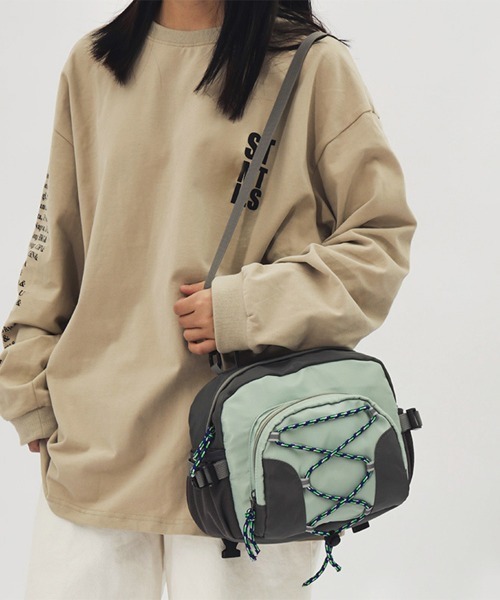 Miniministore(ミニミニストア)の「ショルダーバッグ レディース 男女兼用(ショルダーバッグ・レディース・ミント・フリー)」の2枚目の写真