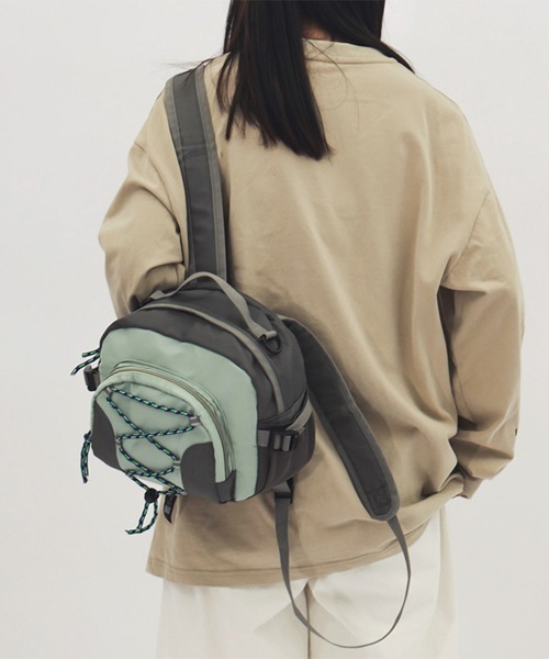 Miniministore(ミニミニストア)の「ショルダーバッグ レディース 男女兼用(ショルダーバッグ・レディース・ミント・フリー)」の3枚目の写真