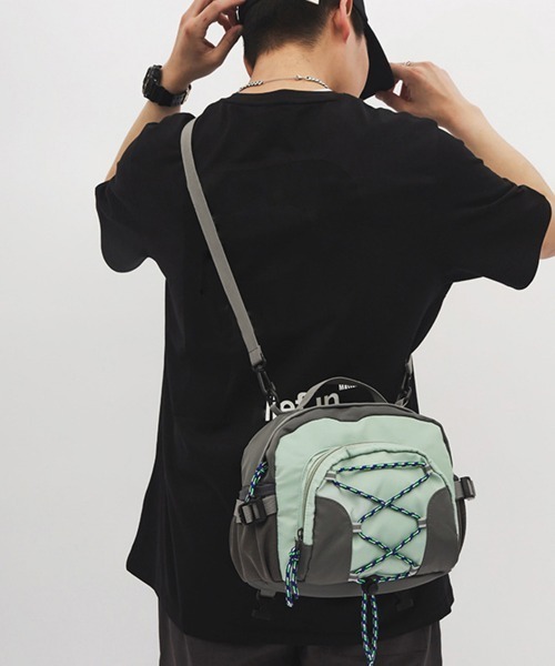 Miniministore(ミニミニストア)の「ショルダーバッグ レディース 男女兼用(ショルダーバッグ・レディース・ミント・フリー)」の6枚目の写真