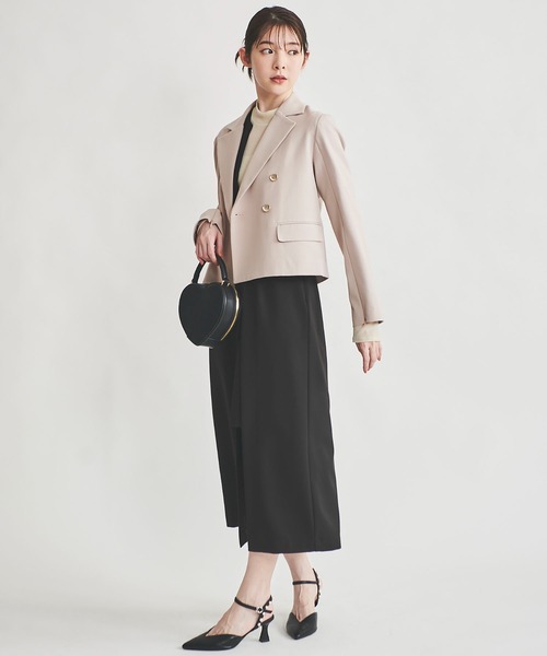 31 Sons de mode（トランテアン　ソン　ドゥ　モード）の「スリットスリーブテーラードジャケット（テーラードジャケット・レディース・ベージュ/ネイビー・36/38）」の15枚目の写真