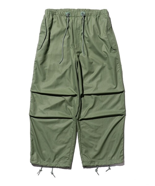 BEAMS PLUS(ビームスプラス)の「BEAMS PLUS / ナイロン マイクロメッシュ ミリタリー オーバーパンツ(その他パンツ・メンズ・オリーブ/ネイビー・L/M/S/XL)」の1枚目の写真