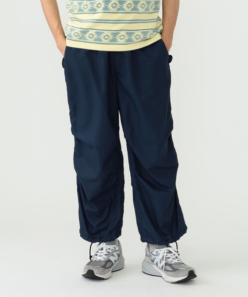 BEAMS PLUS(ビームスプラス)の「BEAMS PLUS / ナイロン マイクロメッシュ ミリタリー オーバーパンツ(その他パンツ・メンズ・オリーブ/ネイビー・L/M/S/XL)」の9枚目の写真