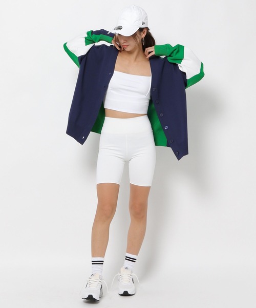 HEREIAM(ヘレイアム)の「【HEREIAM】カラーブロックカーディガン(カーディガン/ボレロ・レディース・ホワイト/ネイビー/ピンク・FREE)」の15枚目の写真