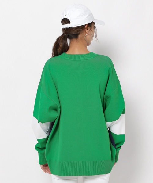 HEREIAM(ヘレイアム)の「【HEREIAM】カラーブロックカーディガン(カーディガン/ボレロ・レディース・ホワイト/ネイビー/ピンク・FREE)」の19枚目の写真