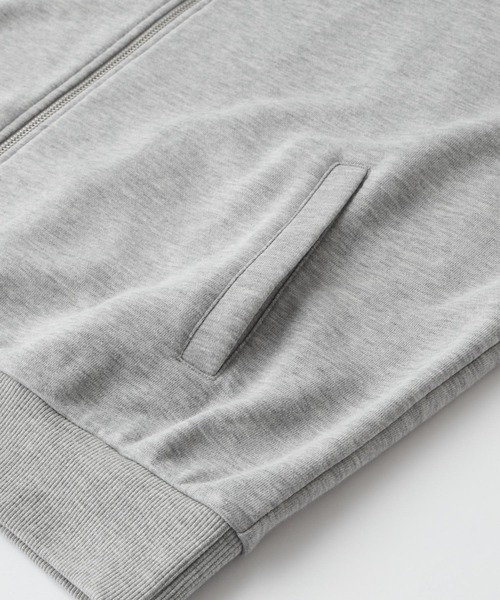 U.S. POLO ASSN.(ユーエスポロアッスン)の「U.S. POLO ASSN. /ユーエスポロアッスン 別注 ワンポイント刺繍ロゴ オーバーサイズ 裏毛ジップパーカー(パーカー・レディース・杢グレー/チャコール/ネイビー/ダークブラウン/ブラック・L/M)」の19枚目の写真