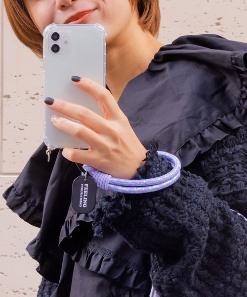 ACCOMMODE(アコモデ)の「アソートハンドストラップ / スマホストラップ(スマホグッズ・レディース・ブルー/ブラック/ホワイト/グリーン/ピンク・FREE)」の4枚目の写真