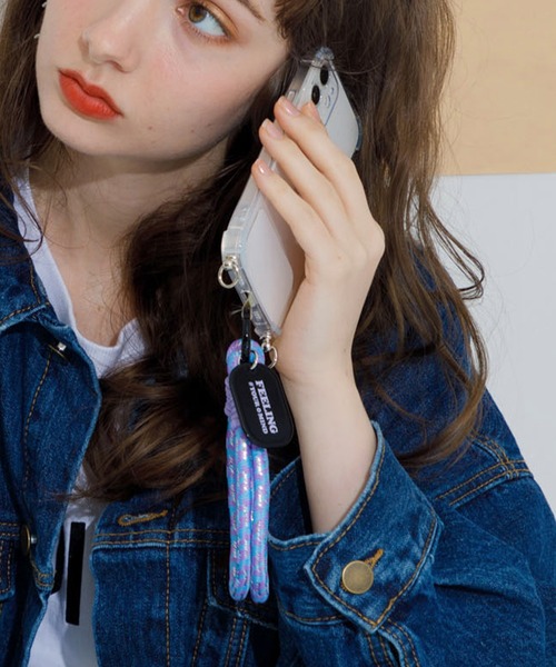 ACCOMMODE(アコモデ)の「アソートハンドストラップ / スマホストラップ(スマホグッズ・レディース・ブルー/ブラック/ホワイト/グリーン/ピンク・FREE)」の12枚目の写真