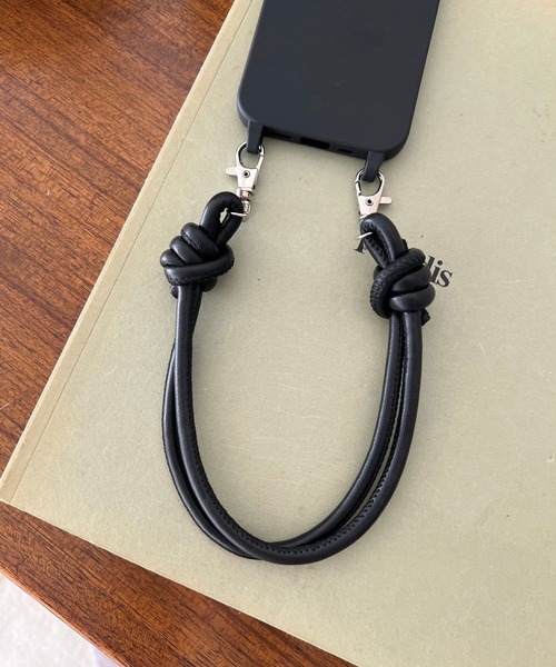 セール】【ストラップシート付き】フェイクレザーハンドルストラップ