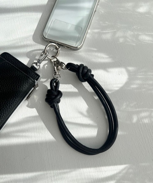 セール】【ストラップシート付き】フェイクレザーハンドルストラップ