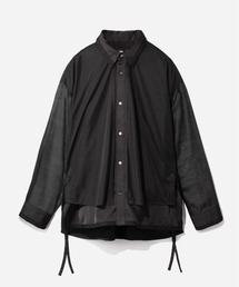 HARE | シアーレイヤードオーバーシャツ(HARE)(シャツ/ブラウス)