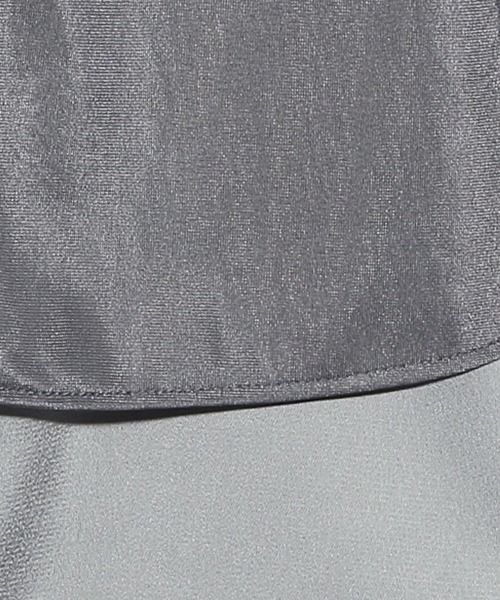 HARE（ハレ）の「シアーレイヤードオーバーシャツ(HARE)（シャツ/ブラウス・メンズ・ブラック系その他/グレー/ブラック・SMALL/MEDIUM）」の18枚目の写真