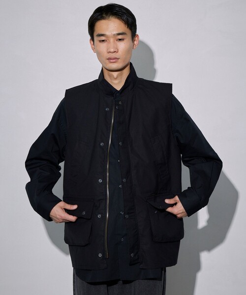 Walker & Hawkes（ウォーカーアンドホークス）の「Walker＆Hawkes/ウォーカーアンドホークス FHSP Winchester Gilet / 別注 ウィンチェスタージレ / ベスト（ベスト・メンズ・オリーブ/ブラック・MEDIUM/LARGE）」の18枚目の写真