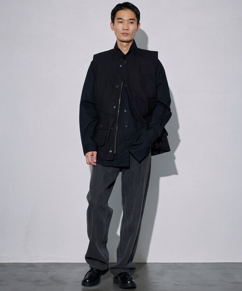 Walker & Hawkes（ウォーカーアンドホークス）の「Walker＆Hawkes/ウォーカーアンドホークス FHSP Winchester Gilet / 別注 ウィンチェスタージレ / ベスト（ベスト・メンズ・オリーブ/ブラック・MEDIUM/LARGE）」の10枚目の写真