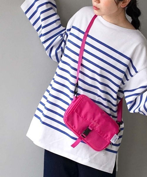 anello(アネロ)の「TOY TOTE2 MINI SHOULDER BAG(ショルダーバッグ・レディース・ブラック/ライトグレー/グレイッシュブルー/ピンク/グレイッシュベージュ/ダークネイビー・-)」の6枚目の写真