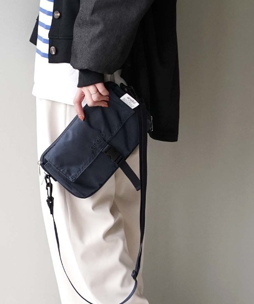 anello(アネロ)の「TOY TOTE2 MINI SHOULDER BAG(ショルダーバッグ・レディース・ブラック/ライトグレー/グレイッシュブルー/ピンク/グレイッシュベージュ/ダークネイビー・-)」の5枚目の写真