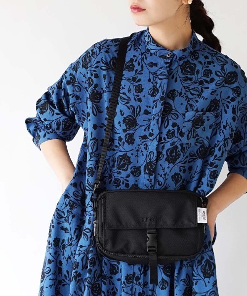 anello(アネロ)の「TOY TOTE2 MINI SHOULDER BAG(ショルダーバッグ・レディース・ブラック/ライトグレー/グレイッシュブルー/ピンク/グレイッシュベージュ/ダークネイビー・-)」の2枚目の写真