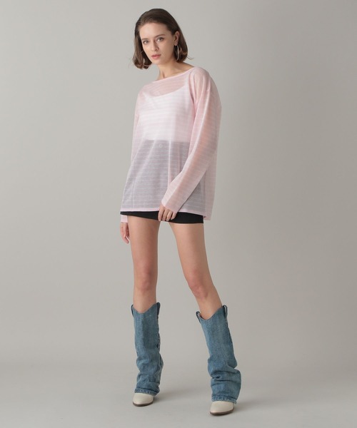シアーボーダーニット CORNERS｜シアーボーダーニット | Rakuten Fashion(楽天