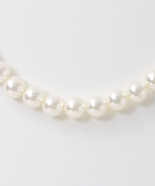 Jines（ジネス）の「マグネットパールネックレス 38cm（ネックレス・レディース・ホワイト・FREE）」の8枚目の写真