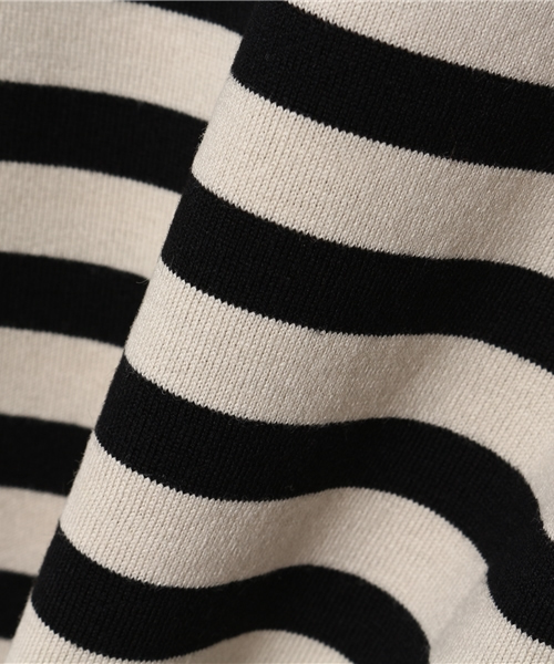 URBAN RESEARCH DOORS KIDS（アーバン リサーチ ドアーズ キッズ　）の「FORK＆SPOON Organic天竺ボーダーロンTee（Tシャツ/カットソー・キッズ・マスタード/ブルー/ブラック/レッド・90/105/135/120）」の8枚目の写真