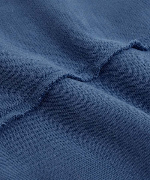 e-zakkamania stores（イーザッカマニアストアーズ）の「ダメージ ショートスウェット プルオーバー（スウェット・レディース・チャコール/ブルー・フリー）」の18枚目の写真