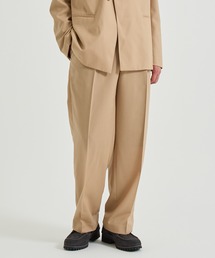THE TOKYO | 【THE TOKYO/ザトウキョウ】Summer Wool Calm Skin Easy Straight Trousers/サマーウールカームスキンイージーストレートトラウザーズ【セットアップ対応】(スラックス)