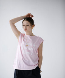 フレンチスリーブロゴプルオーバー