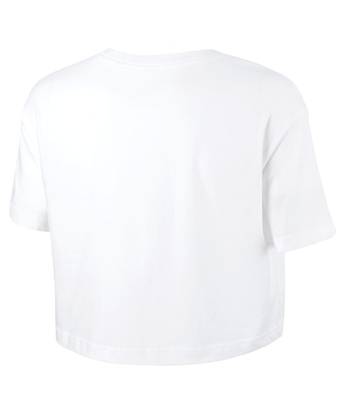 NIKE（ナイキ）の「ナイキ NIKE ナイキ  エッセンシャル クロップ アイコン フレンチテリー Tシャツ（Tシャツ/カットソー・レディース・ピンク/ブラック/ホワイト/グレー・S/M/L/XL）」の9枚目の写真