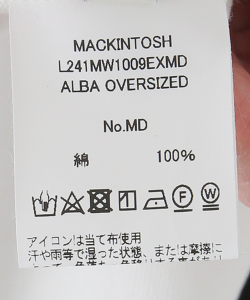セール】【MACKINTOSH/マッキントッシュ】ワイドクルーネックT