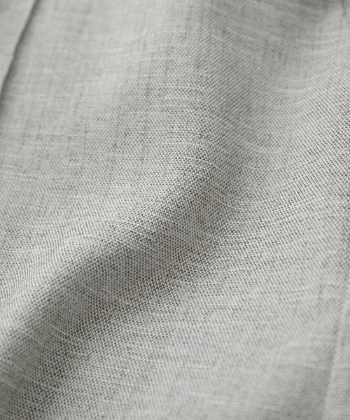 VIS（ビス）の「リネンライクミニ丈パンツ（その他パンツ・レディース・ライトグレー/ブラック/ホワイト系その他5・M/S）」の6枚目の写真