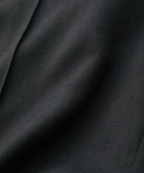 VIS（ビス）の「リネンライクミニ丈パンツ（その他パンツ・レディース・ライトグレー/ブラック/ホワイト系その他5・M/S）」の7枚目の写真