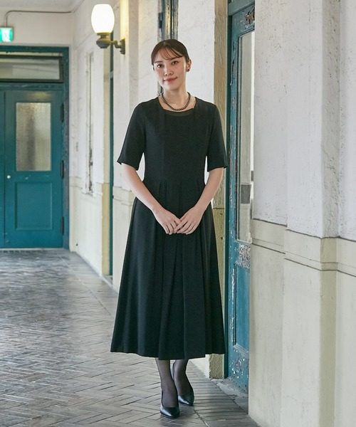 高身長 【喪服・礼服】 洗えるフォーマルアンサンブル（ジャケット＋前