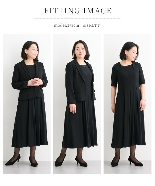 レマロン スーツ ワンピース 17号 美品/レマロン remalon クラシカルワンピーススーツ 大きい