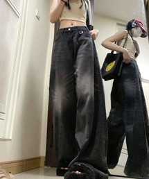 Chick | ▲Wide Straight Vintage Denim / ワイドストレートヴィンテージデニム(デニムパンツ)