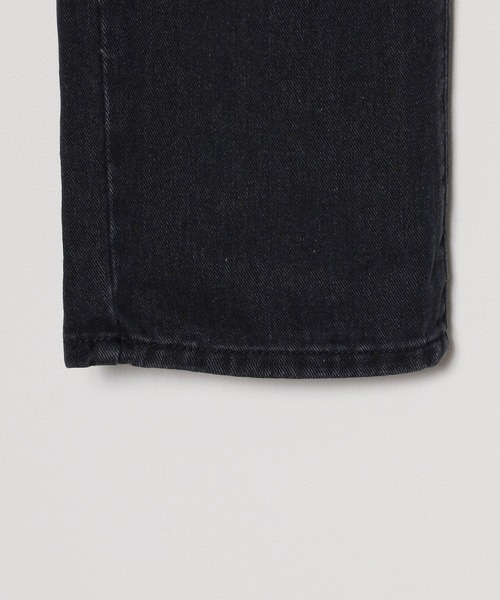 Chick（チック）の「▲Wide Straight Vintage Denim / ワイドストレートヴィンテージデニム（デニムパンツ・レディース・ブラック・L/M/S）」の10枚目の写真