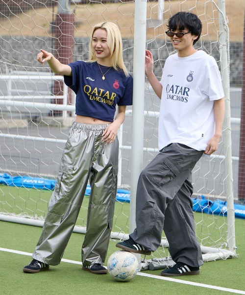 LMCの「【UNISEX】LMC/PARIS PARODY SOCCER T 2114136(Tシャツ/カットソー・メンズ・ホワイト/ネイビー・LARGE/MEDIUM/SMALL)」の3枚目の写真