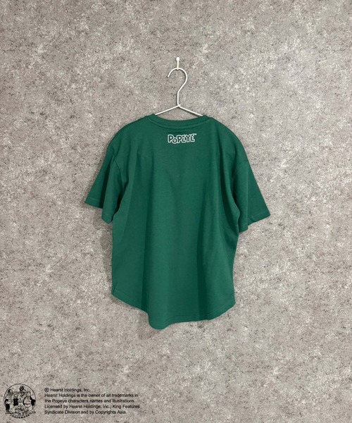ポパイ出品 POPEYE ポパイ オーバーサイズ半袖Tシャツ（Tシャツ/カットソー