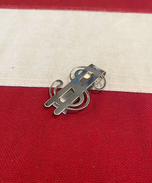 Port（ポート）の「＄ マーク モチーフ マネークリップ / カードホルダー（札入れ/マネークリップ・メンズ・シルバー・FREE）」の2枚目の写真