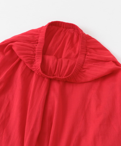 URBAN RESEARCH Sonny Label(アーバンリサーチサニーレーベル)の「エアリーコットンボイルフレアスカート(スカート・レディース・スミクロ/グリーン/ブルー/レッド・FREE)」の8枚目の写真