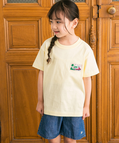 Lee（リー）の「『別注』Lee×DOORS　ワッペンTシャツ（Tシャツ/カットソー・キッズ・イエロー/ミント・130/120/110/140）」の20枚目の写真