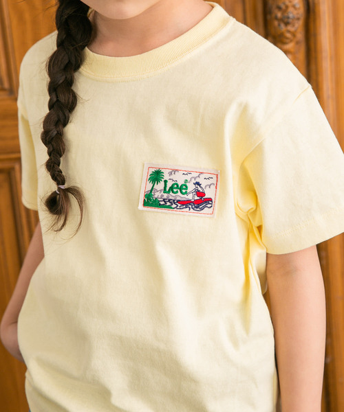 Lee（リー）の「『別注』Lee×DOORS　ワッペンTシャツ（Tシャツ/カットソー・キッズ・イエロー/ミント・130/120/110/140）」の21枚目の写真