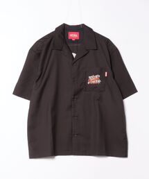 【ANTIBAL】刺繍ボーリングシャツ