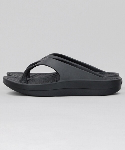 TELIC(テリック)の「TELIC/テリック FLIPFLOP ULTRASOFT/フリップフロップ ウルトラソフト/リカバリーサンダル トングタイプ(サンダル・メンズ・ネイビー/ブラック・27.0cm/26.0cm/28.0cm)」の4枚目の写真