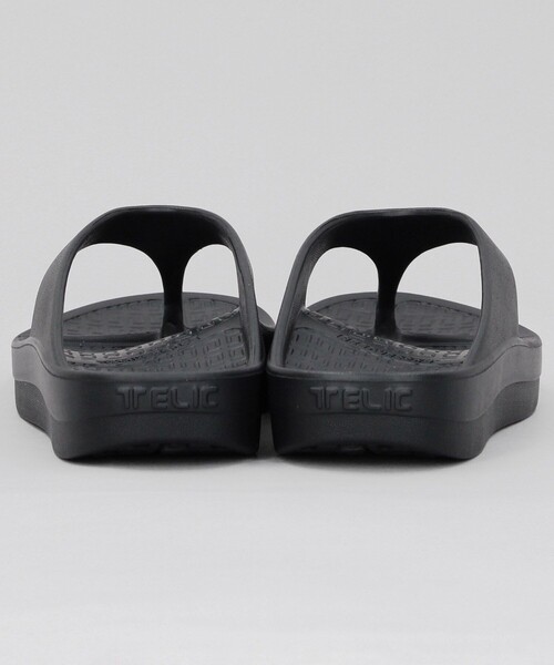 TELIC(テリック)の「TELIC/テリック FLIPFLOP ULTRASOFT/フリップフロップ ウルトラソフト/リカバリーサンダル トングタイプ(サンダル・メンズ・ネイビー/ブラック・27.0cm/26.0cm/28.0cm)」の5枚目の写真