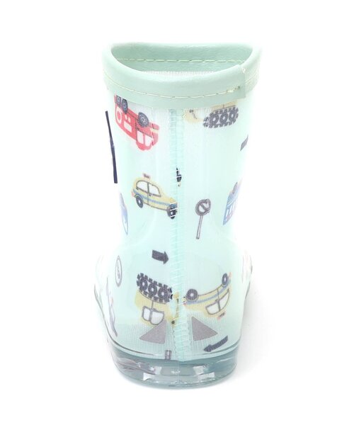 apres les cours（アプレレクール）の「【柄おそろい】総柄レインシューズ(シェル柄・くるま柄)（レインシューズ・キッズ・ミント/ピンク・16/14/19/15 /17/18）」の19枚目の写真