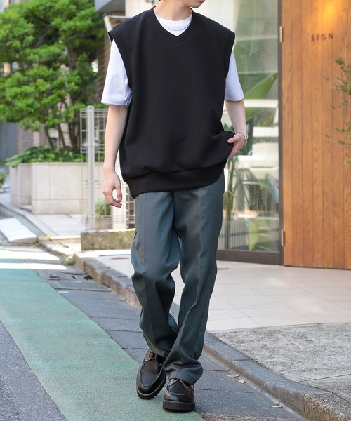 USS2 24-25 ベストMサイズ　ダークグレー　お値下げ相談OK セール】【LIFEMAX】8.5オンスダンボールニット ベスト MS2137（ベスト