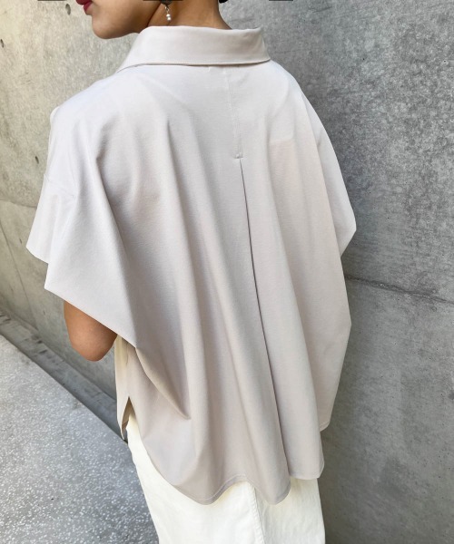 サークルストレッチシャツブラウス≪洗濯機で洗える≫（シャツ/ブラウス）｜ketty cherie（ケティシェリー）